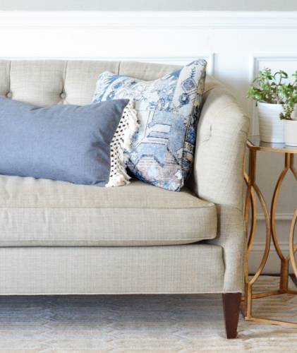 Мастер-класс: диванные подушки из ковриков - Портал по дизайну